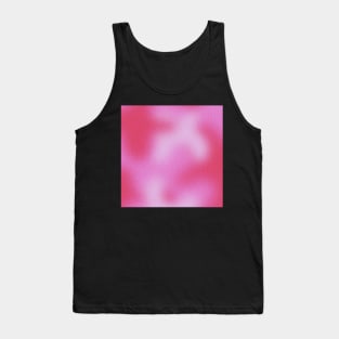 pink gradient aura grainy pattern Tank Top